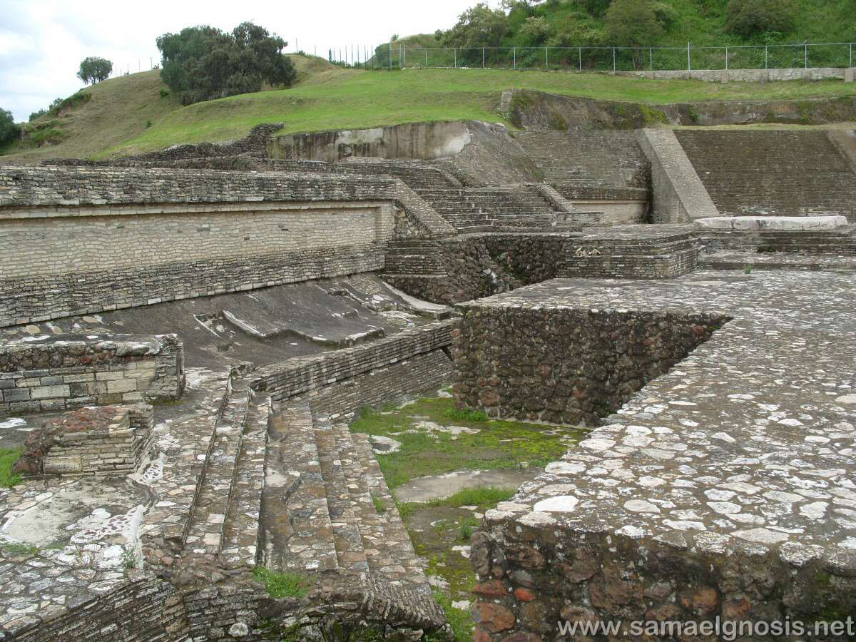 Zona arqueológica de Cholula, Puebla.