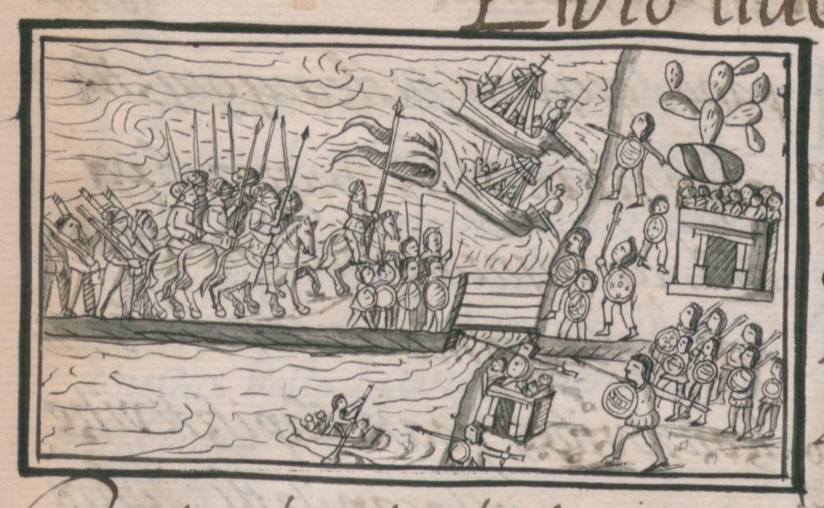 “Sitio de Tenochtitlan”, Libro XII, cap. XXX, Códice Florentino