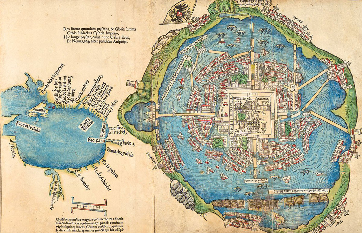 Mapa de nuremberg 1524