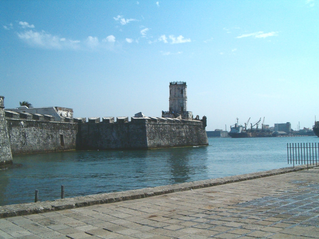 Vista actual del Fuerte de San Juan de Ulúa, Veracruz