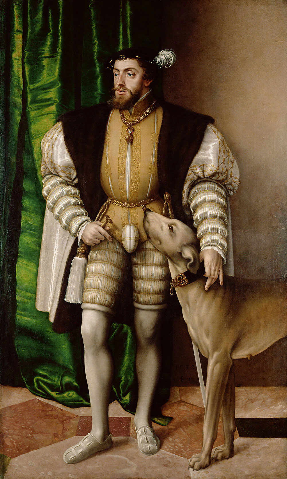 Retrato de Carlos V, siglo XVI