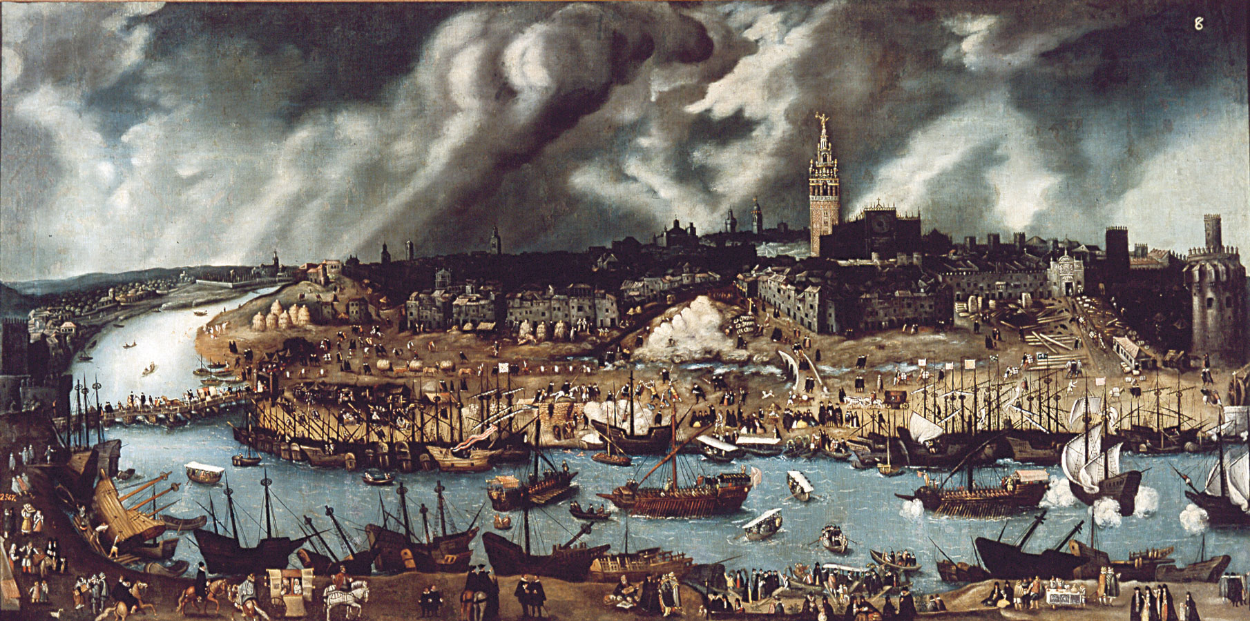 Puerto de Sevilla, Atribuido a Alonso Sánchez de Coello, Siglo XVI