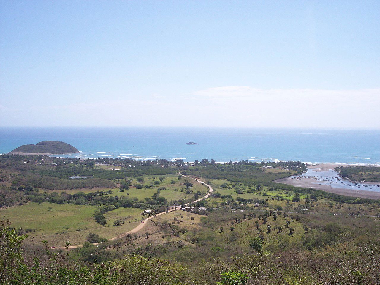 Imagen actual de Playa Villa Rica, lugar donde se construyó la primera Ciudad de Veracruz 