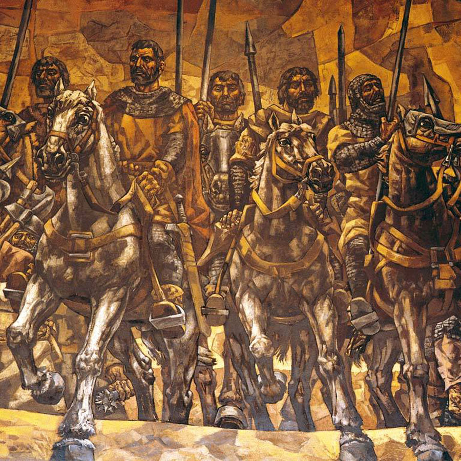 Mural del Cid Campeador, Vela Zanetti, 1965 