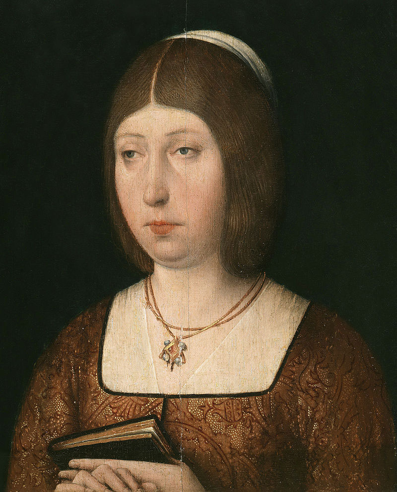 Isabel de Castilla. Anónimo, ca. 1490