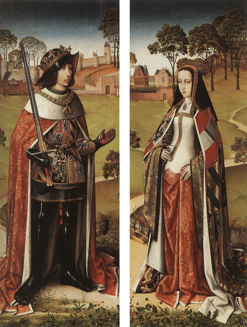 Felipe El Hermoso y Juana La Loca, Maestro de Affligem , ca. 1500