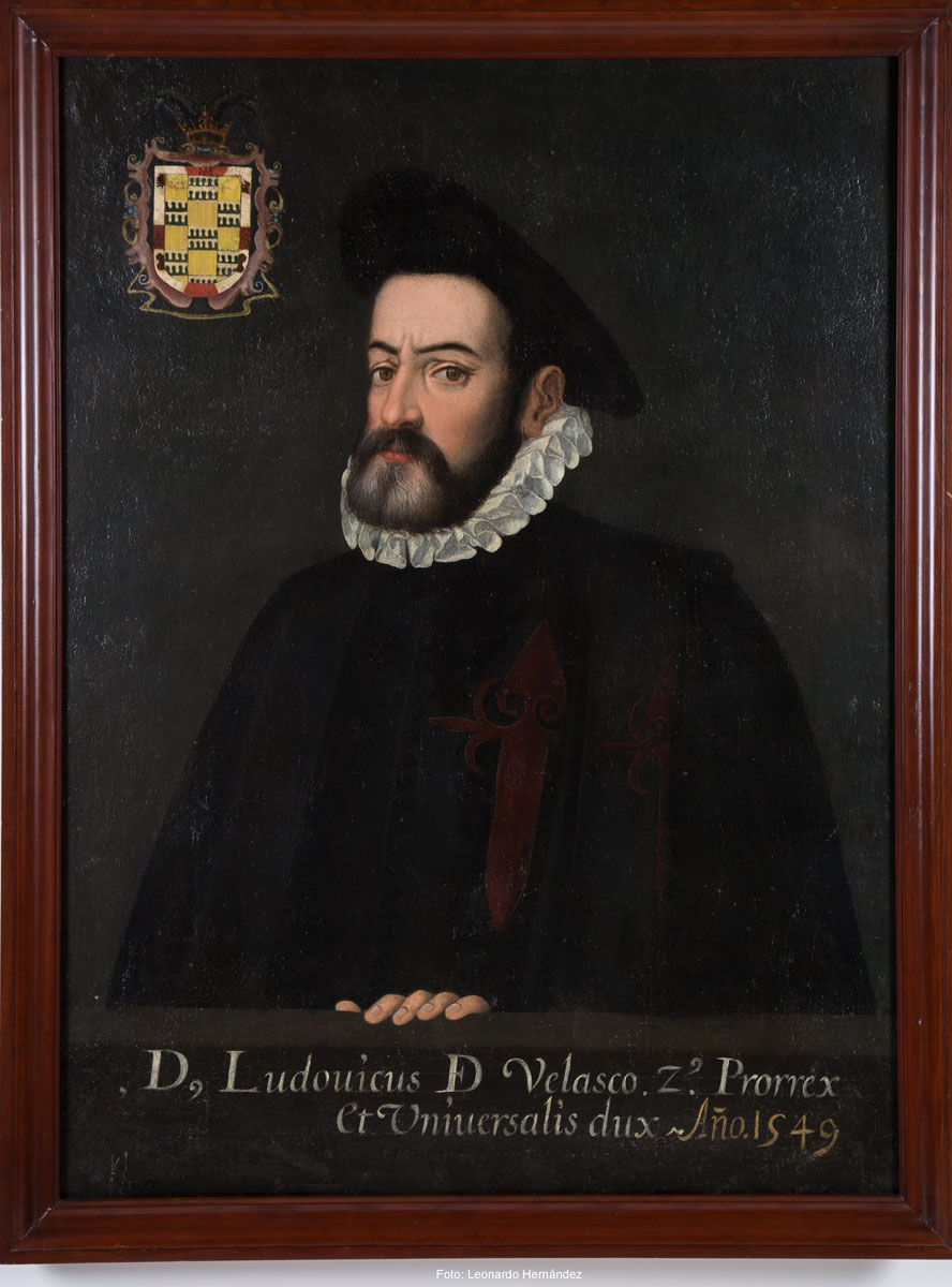 Virrey Antonio de Mendoza. Anónimo. 1549