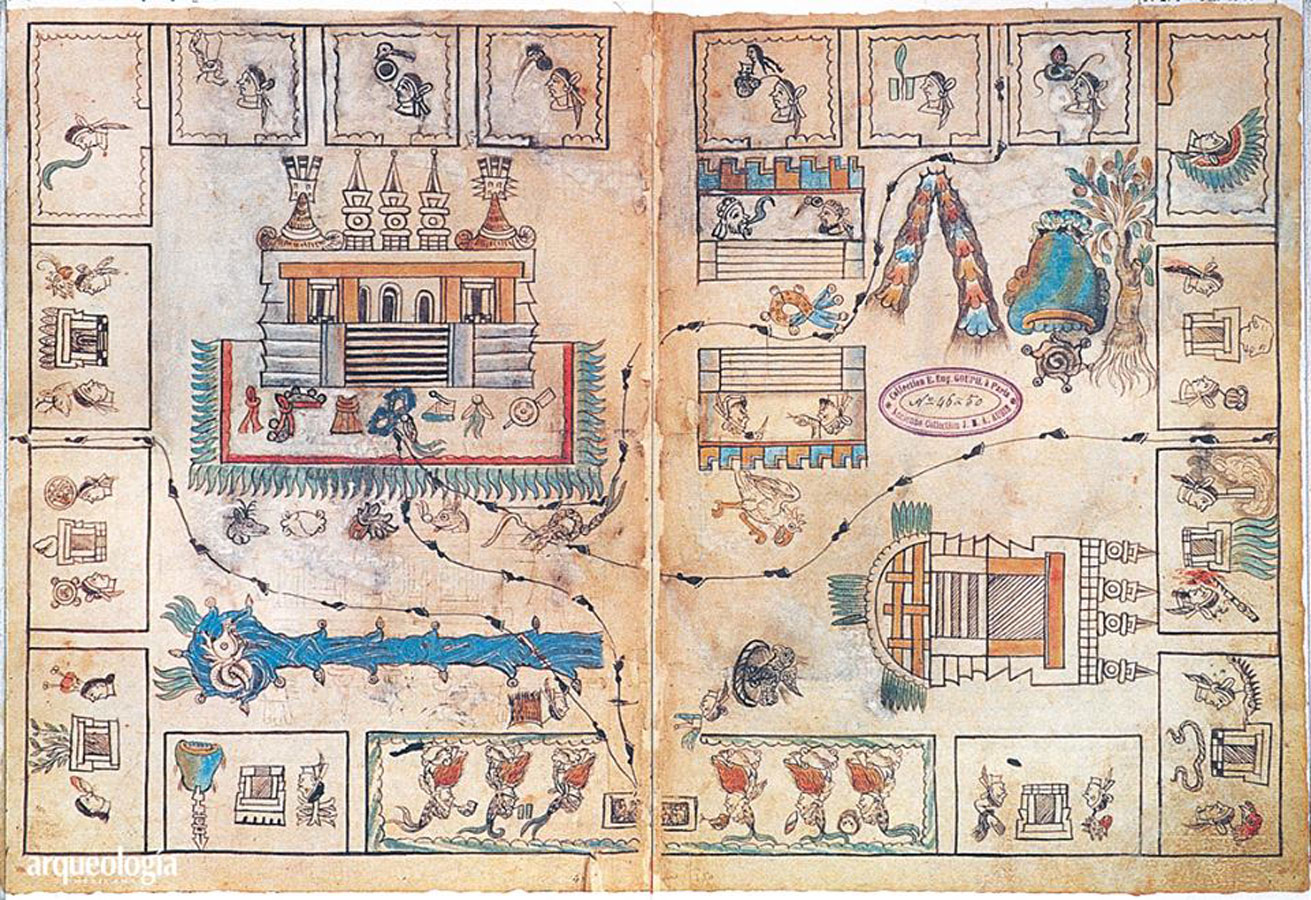 Historia Tolteca-Chichimeca Fos 26v y 27r Ms 46-50 pp12-13