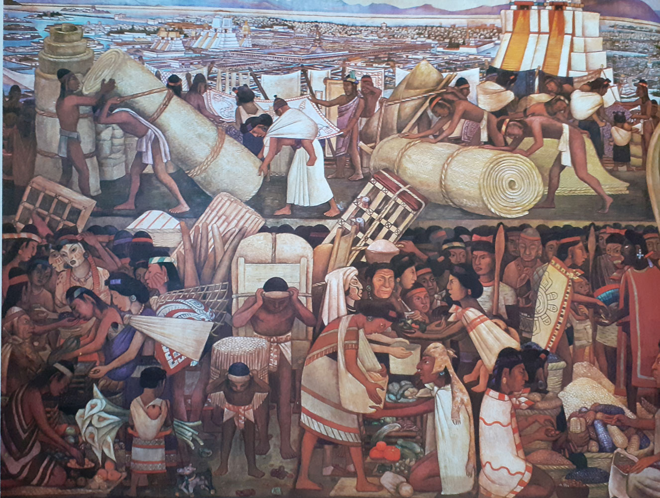 Diego Rivera La conquista de México, 1929