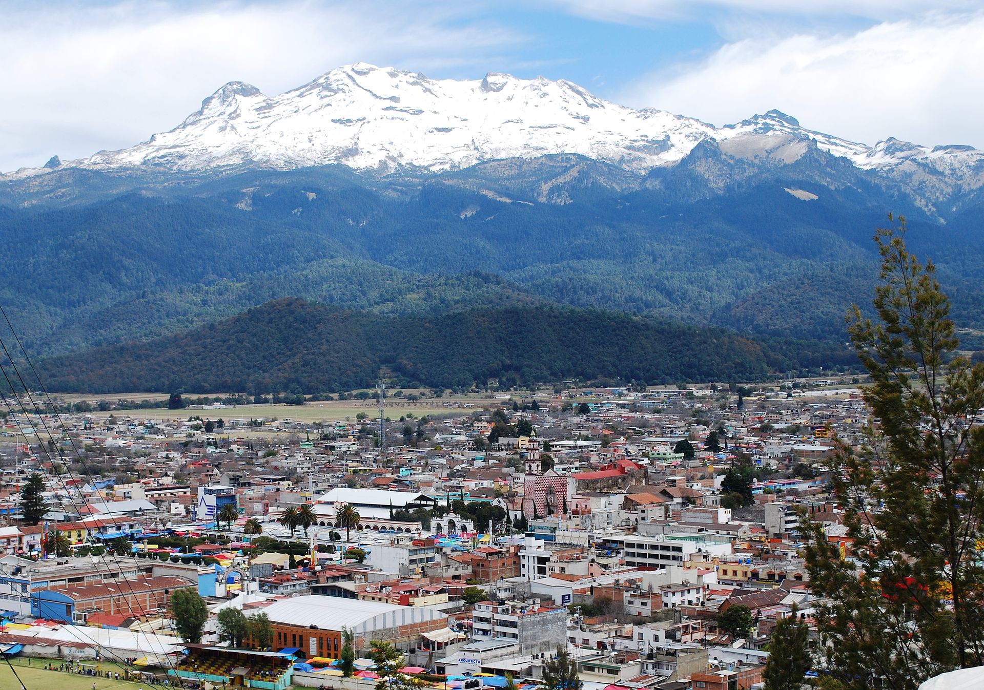 Vista actual de Amecameca