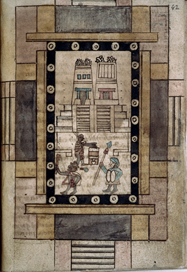 Figure 3: Codex Aubin, f. 42r. British Museum Library, London.