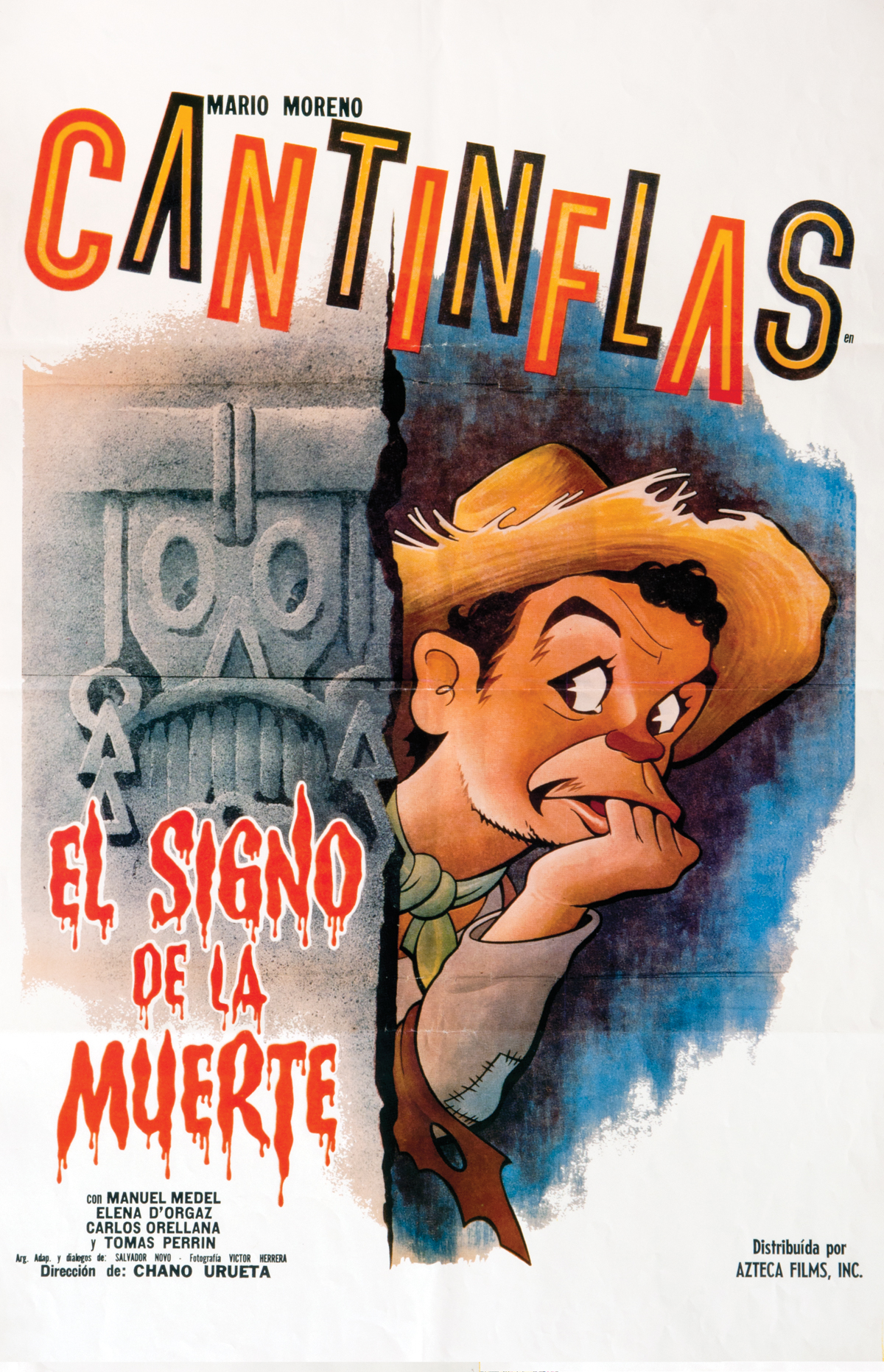 Film Cantinflas en El signo de la muerte