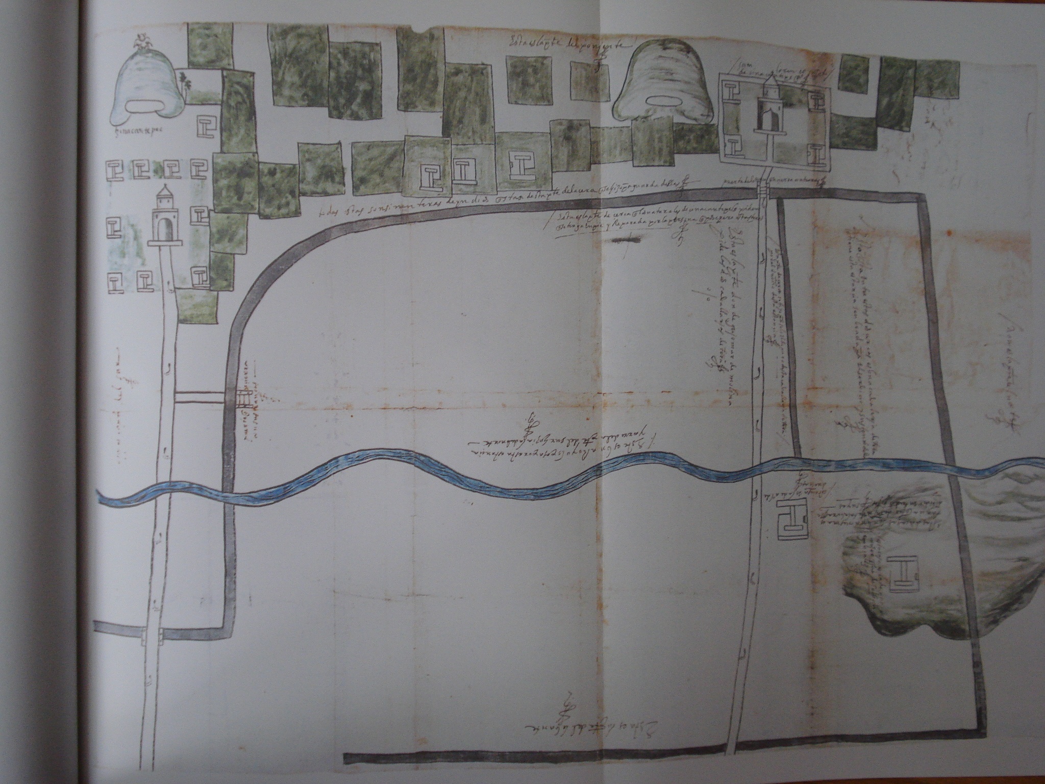 Mapa de Zinacantepec, Archivo general de la Nación